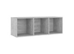 Syfax™ Mobile Porta Tv Grigio Cemento 107X35X37 Cm Legno Multistrato