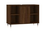 Syfax™ Armadietto Bagno Rovere Marrone 80X33X60Cm In Legno Multistrato