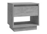 Syfax™ Comodino Grigio Cemento 45X34X44 Cm In Truciolato