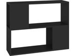 Syfax™ Mobile Tv Nero 80X24X63 Cm In Truciolato