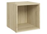 Syfax™ Mobile Porta Tv Rovere Sonoma 37X35X37 Cm In Legno Multistrato