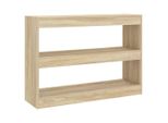 Syfax™ Libreria/Divisorio Rovere Sonoma 100X30X72 Cm