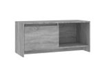 Syfax™ Mobile Porta Tv Grigio Sonoma 90X35X40 Cm In Truciolato