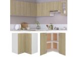 Syfax™ Pensile Angolare “Lyon” Rovere Sonoma 57X57X60 Cm
