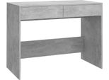 Syfax™ Scrivania Grigio Cemento 101X50X76,5 Cm In Truciolato