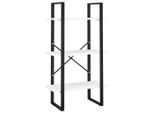 Syfax™ Scaffale Portaoggetti Bianco 60X30X105 Cm Legno Multistrato