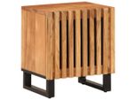 Syfax™ Comodini 2Pz 40X34X46 Cm In Legno Massello Di Acacia
