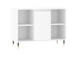 Syfax™ Armadietto Bagno Bianco Lucido 80X33X60Cm In Legno Multistrato
