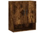 Syfax™ Armadietto A Muro Rovere Fumo 60X31X70 Cm In Legno Multistrato
