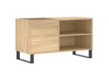 Syfax™ Mobile Porta Dischi Rovere Sonoma 85X38X48 Cm Legno Multistrato