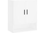 Syfax™ Armadietto A Muro Bianco 60X31X70 Cm In Legno Multistrato