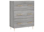 Syfax™ Credenza Grigio Sonoma 69,5X34X90 Cm In Legno Multistrato