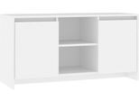 Syfax™ Mobile Porta Tv Bianco 102X37,5X52,5 Cm In Truciolato