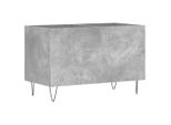 Syfax™ Mobile Porta Dischi Grigio Cemento 74,5X38X48 Legno Multistrato