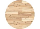 Syfax™ Piano Tavolo Rotondo Ø70X2 Cm In Legno Massello Di Acacia