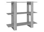 Syfax™ Libreria/Divisorio Grigio Sonoma 100X30X87 Cm