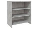 Syfax™ Credenza Grigio Cemento 70X40,5X75 Cm In Truciolato