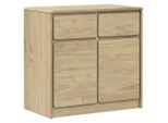 Syfax™ Credenza Sauda 80X43X75,5 Cm In Legno Massello Di Pino