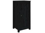 Syfax™ Credenze 2 Pz Nere 39X35X80 Cm In Legno Massello Di Pino
