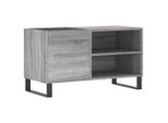 Syfax™ Mobile Porta Dischi Grigio Sonoma 85X38X48 Cm Legno Multistrato