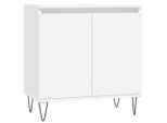 Syfax™ Mobile Da Bagno Bianco 58X33X60 Cm In Legno Multistrato