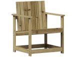 Syfax™ Sedia Da Giardino 62X56X77 Cm In Legno Impregnato Di Pino