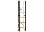 Syfax™ Scaffale Portaoggetti 60X30X210 Cm In Legno Massello Di Pino