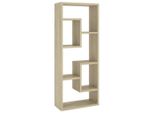 Syfax™ Scaffale A Parete Rovere Sonoma 36X16X90 Cm Legno Multistrato