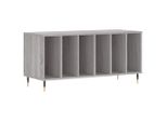 Syfax™ Mobile Porta Dischi Grigio Sonoma 100X38X48Cm Legno Multistrato