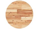 Syfax™ Piano Tavolo Rotondo Ø60X4 Cm In Legno Massello Di Acacia