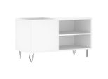 Syfax™ Mobile Porta Dischi Bianco 85X38X48 Cm In Legno Multistrato