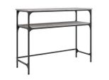 Syfax™ Tavolino Consolle Grigio Sonoma 100X35,5X75Cm Legno Multistrato