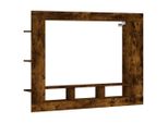 Syfax™ Mobile Porta Tv Rovere Fumo 152X22X113 Cm In Legno Multistrato