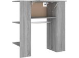 Syfax™ Scaffale Ingresso Rovere Sonoma 97,5X37X99 Cm Legno Multistrato