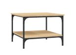 Syfax™ Tavolino Da Salotto Rovere Sonoma 55X55X40 Cm Legno Multistrato