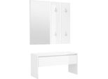 Syfax™ Set Di Mobili Da Corridoio Bianco Lucido In Legno Multistrato