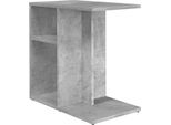 Syfax™ Tavolino Grigio Cemento 50X30X50 Cm In Legno Multistrato
