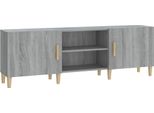 Syfax™ Mobile Porta Tv Grigio Sonoma 150X30X50 Cm In Legno Multistrato