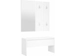 Syfax™ Set Di Mobili Da Corridoio Bianco In Legno Multistrato
