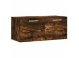 Syfax™ Mobile A Parete Rovere Fumo 80X36,5X35 Cm In Legno Multistrato