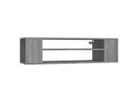 Syfax™ Pensile Porta Tv Grigio Sonoma 100X30X26,5 Cm Legno Multistrato
