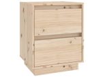 Syfax™ Comodino 40X35X50 Cm In Legno Massello Di Pino