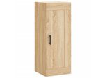 Syfax™ Mobile A Parete Rovere Sonoma 34,5X34X90 Cm Legno Multistrato