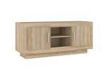 Syfax™ Mobile Porta Tv Rovere Sonoma 102X35X45 Cm In Legno Multistrato