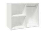 Syfax™ Armadietto Per Cosmetici Bianco 80X40X65 Cm Legno Multistrato