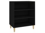 Syfax™ Credenza Nera 57X35X70 Cm In Legno Multistrato