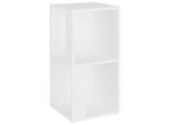 Syfax™ Pensile Angolare Bianco 33X33X67 Cm In Legno Multistrato