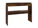 Syfax™ Tavolino Consolle Rovere Fumo 102X30X80 Cm In Legno Multistrato