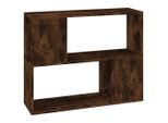 Syfax™ Libreria/Divisorio Rovere Fumo 80X24X63 Cm