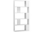 Syfax™ Libreria/Divisorio Bianco Lucido 80X24X159 Cm